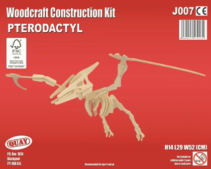Kit costruzione Pterodattilo in legno - QUAY - Art. J007