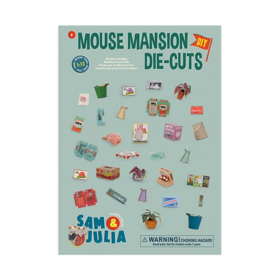 Stampe adesive Set di Lusso - The Mouse Mansion - Art. MH20043
