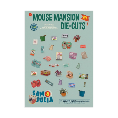 Stampe adesive Set di Lusso - The Mouse Mansion - Art. MH20043