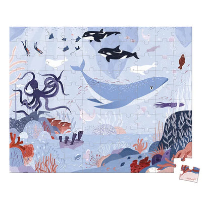 Puzzle Oceano Artico, 100 pezzi - Janod - Art. 02611