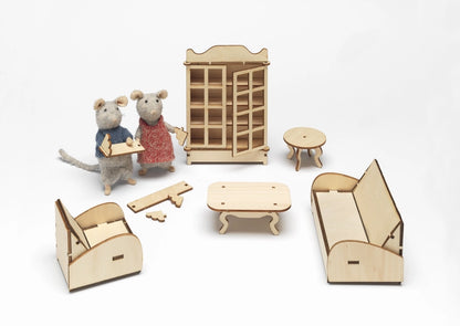 Kit Mobili Soggiorno - The Mouse Mansion - Art. MH02001-1