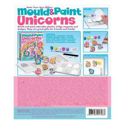 Kit Modella e Dipingi Unicorni - 4M - Art. 4708