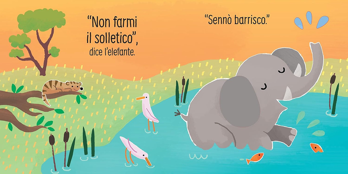 Non farmi il solletico!... dice l'elefante - Usborne - Art. 705125