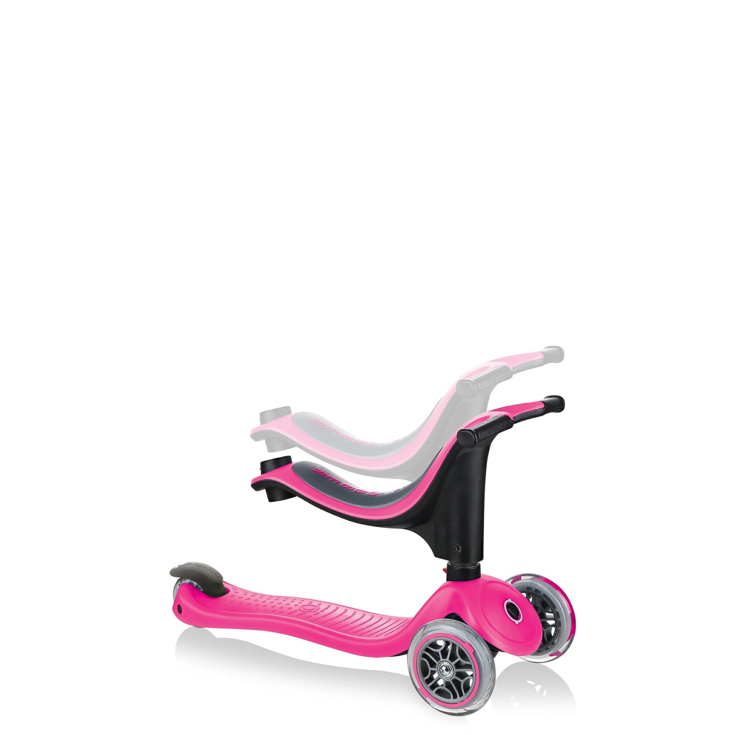 Monopattino 3 in 1 Go-Up Sporty, Deep Pink - Globber - Art. 451-110