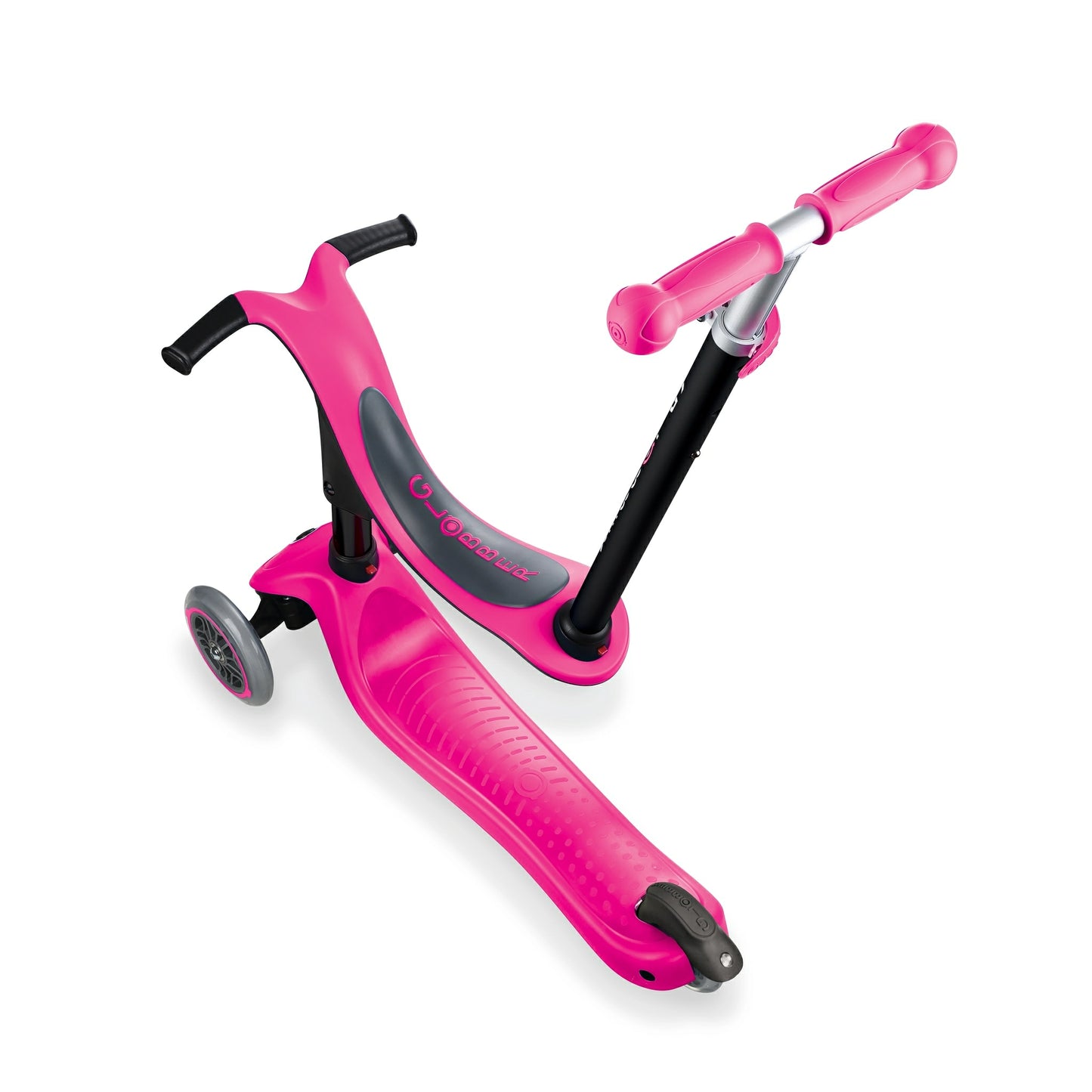 Monopattino 3 in 1 Go-Up Sporty, Deep Pink - Globber - Art. 451-110