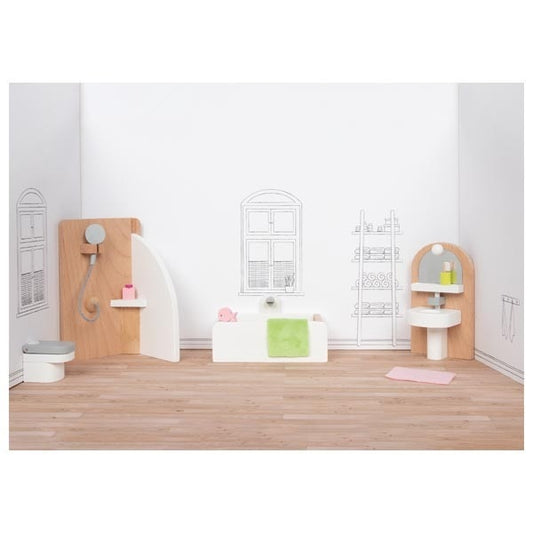 Arredo Bagno Casa delle Bambole - Goki - Art. 51492