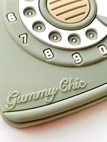 Massaggiagengive in Silicone Telefono Retrò - Gummy Chic - Art. GUM01