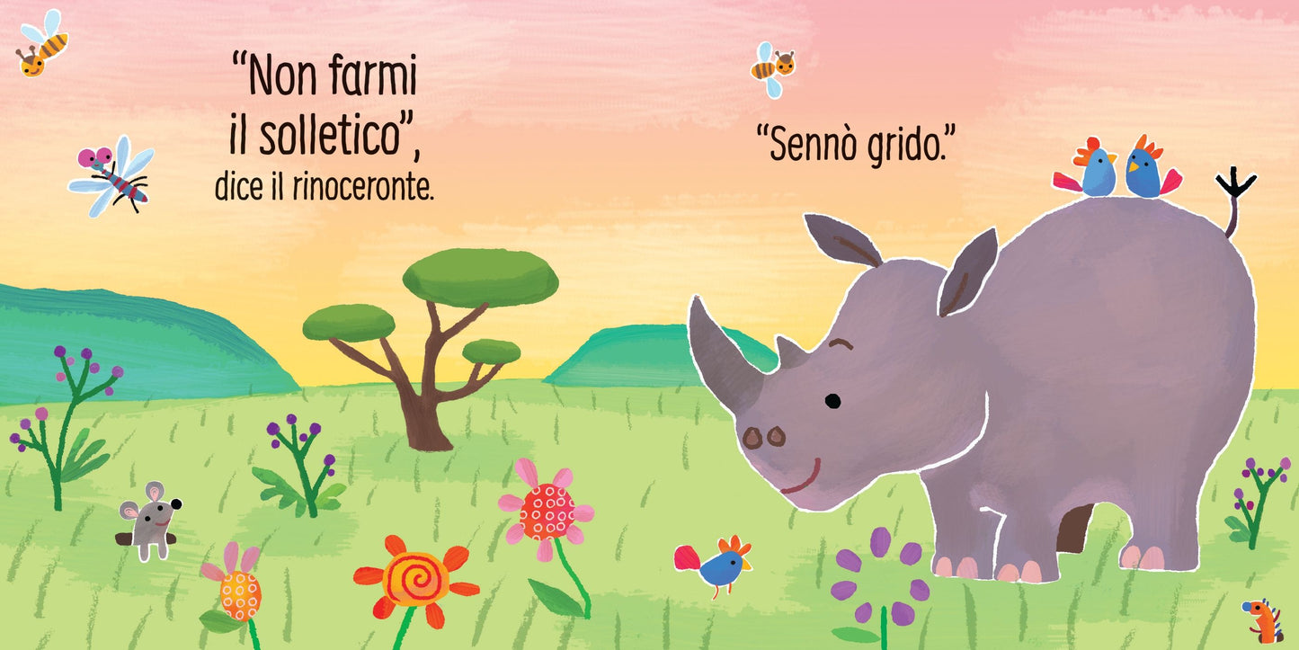 Non farmi il solletico!... dice il coccodrillo - Usborne - Art. 991285