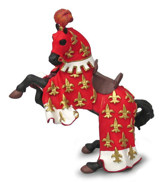 Cavallo Principe Filippo Rosso - Papo - Art. 39257