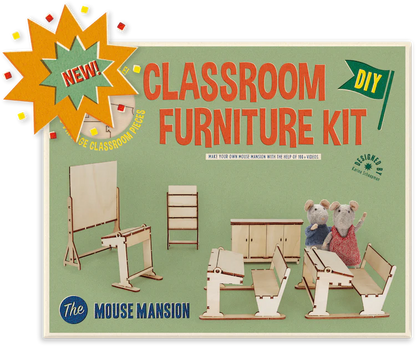 Kit Mobili Scuola - The Mouse Mansion - Art. MH02018