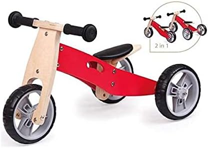 Mini Bike 2 in 1 Rosso - Udeas - Art. 20658