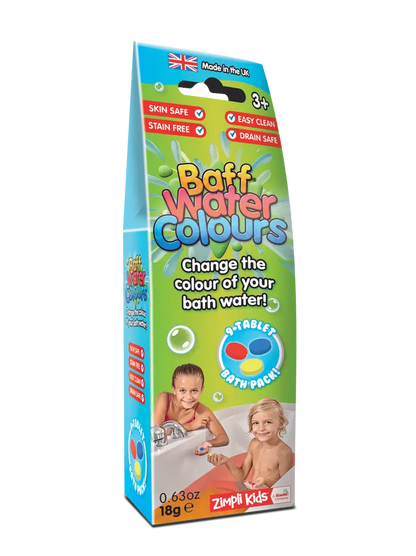 Colori per il Bagno Baff Water Colours - Zimpli Kids - Art. 6635