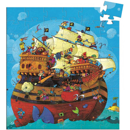 Puzzle La Nave di Barbarossa, 54 pezzi - Djeco - Art. 07241