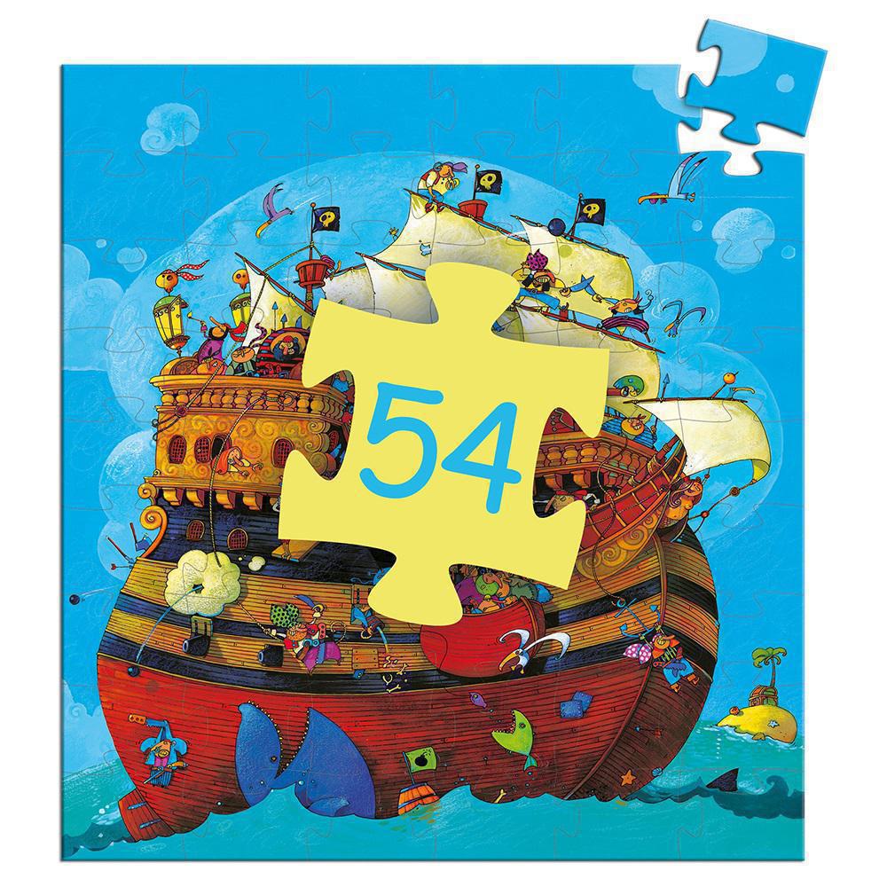 Puzzle La Nave di Barbarossa, 54 pezzi - Djeco - Art. 07241