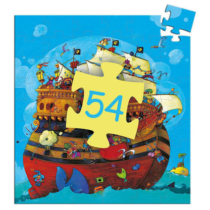 Puzzle La Nave di Barbarossa, 54 pezzi - Djeco - Art. 07241