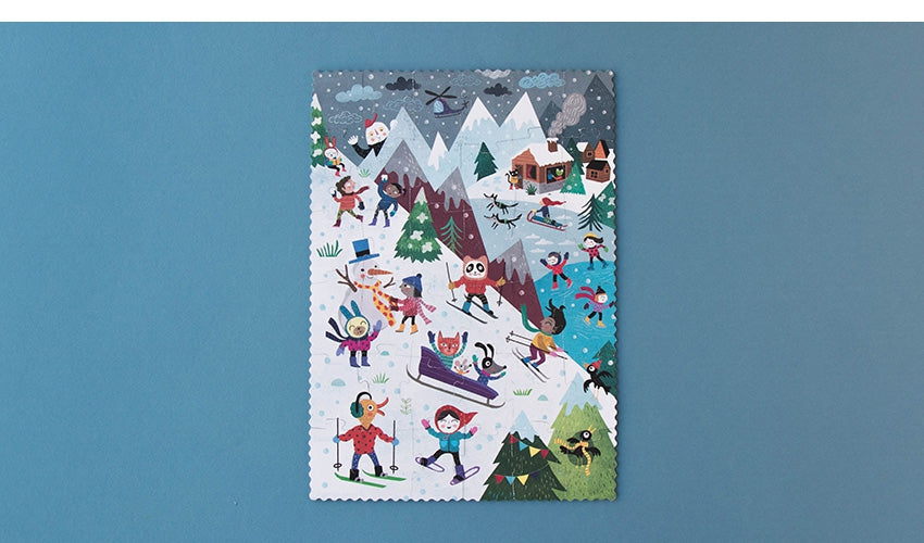 Puzzle Let's go to the mountain, 36 pezzi - Londji - Art. PZ450U