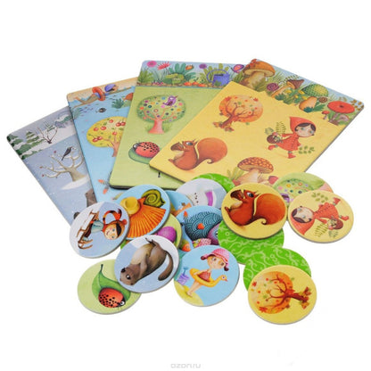 Loto Tombola delle Stagioni - Djeco - Art. 08123