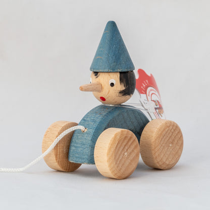 Macchinina Pinocchio in Legno - C2 Rainoldi - Art. CPMACT