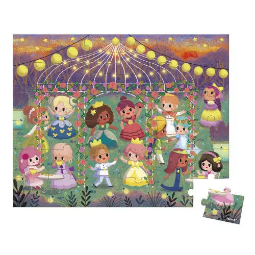 Puzzle Principesse, 36 pezzi - Janod - Art. 02608