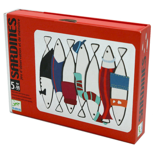 Sardines, Gioco di Carte - Djeco - Art. 05161