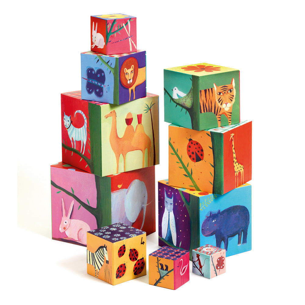 Cubi cartonato Natura - Djeco - Art. 08505