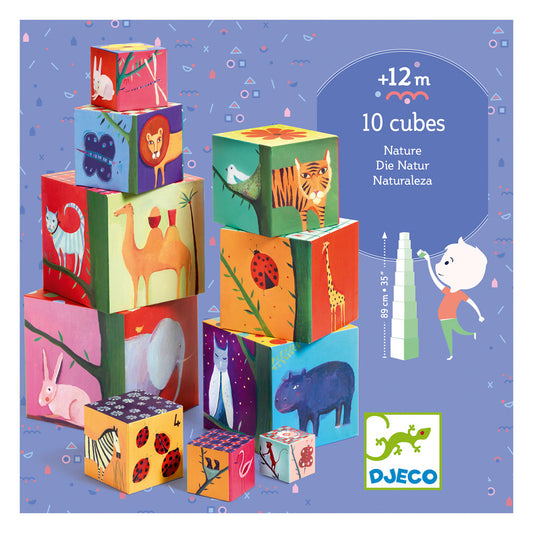 Cubi cartonato Natura - Djeco - Art. 08505