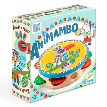 Tamburello in legno Animambo - Djeco - Art. 06005