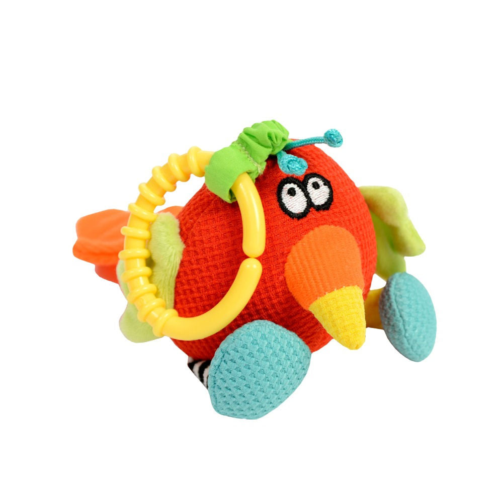 Petra il Pappagallo sonaglio  - Dolce Toys- Art. 95325