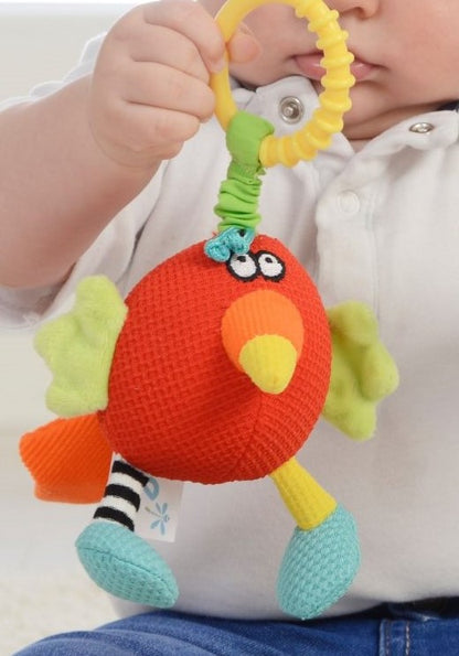 Petra il Pappagallo sonaglio  - Dolce Toys- Art. 95325