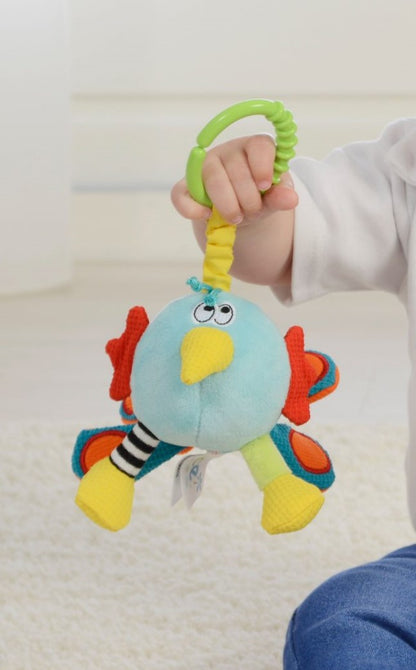 Pierre il Pavone sonaglio  - Dolce Toys- Art. 95324