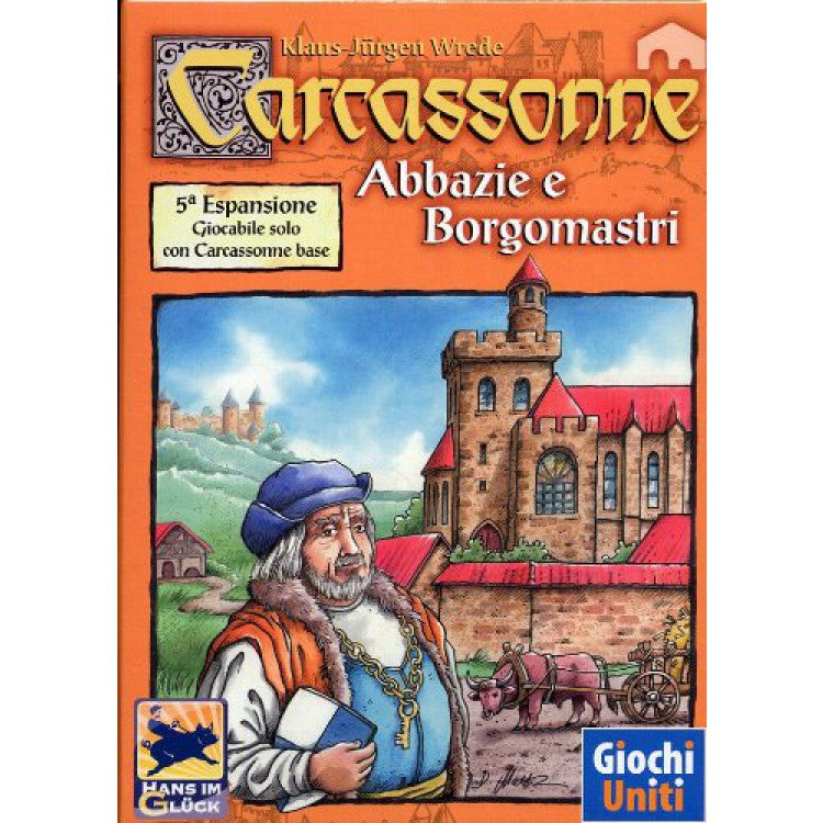 Carcassonne Abbazie e Borgomastri Espansione 5 - Giochi Uniti - Art. 319
