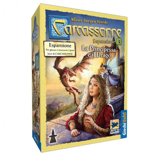Carcassonne La Principessa e il Drago Espansione 3 - Giochi Uniti - Art. 344