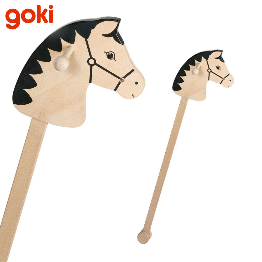 Cavallo in legno Callu - Goki - Art. RA101