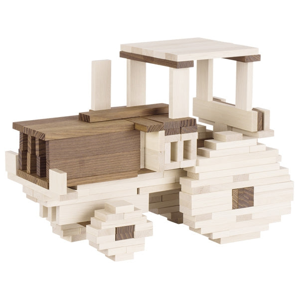 Costruzioni Natura in legno 200 pezzi - Goki - Art. 58532