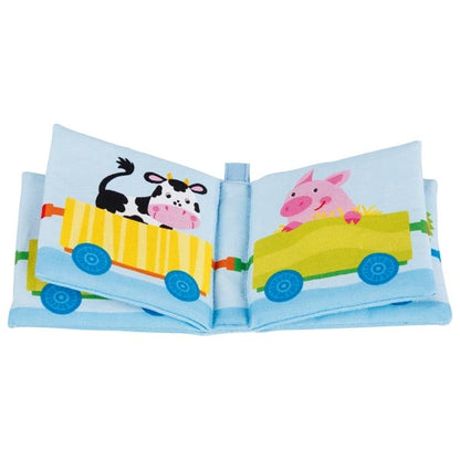 Libro attività in stoffa, Treno - Goki - Art. 65254