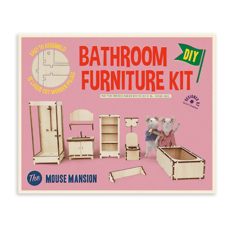 Kit Mobili Bagno - The Mouse Mansion - Art. MH02010
