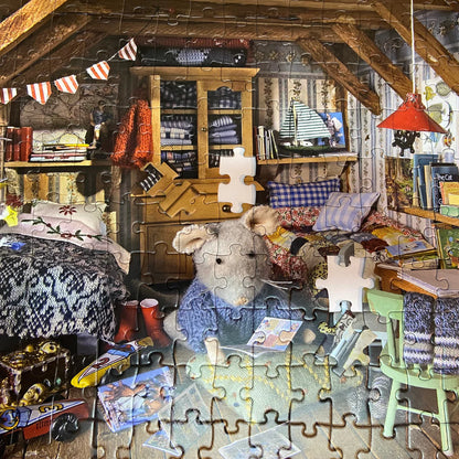 Puzzle La Camera di Sam 200 pezzi - The Mouse Mansion - Art. MH13002