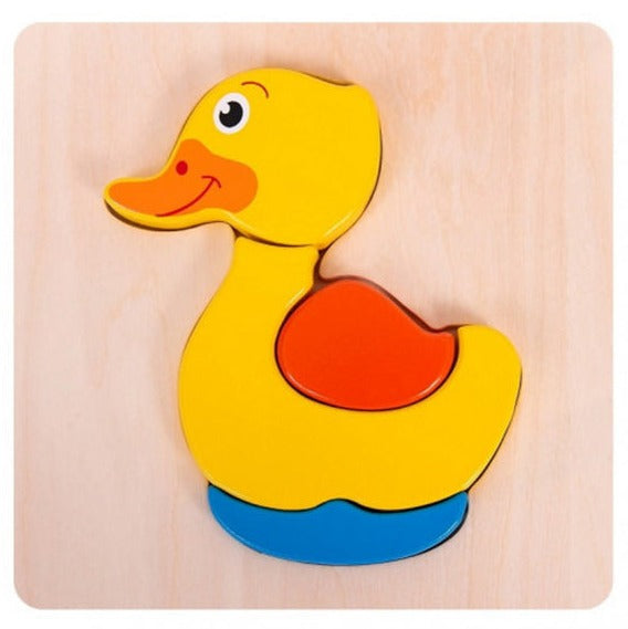 Puzzle Animali in legno - Jouéco - Art. 80001