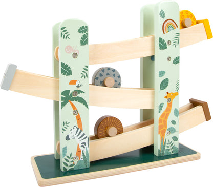 Pista biglie in legno Safari - Small Foot - Art. 11707
