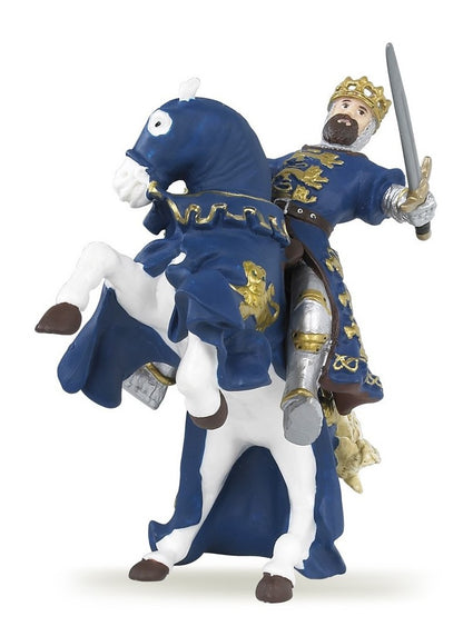 Cavaliere Re Riccardo Blu - Papo - Art. 39329
