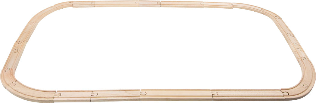 Binari per ferrovia in legno - Small Foot - Art. 10257