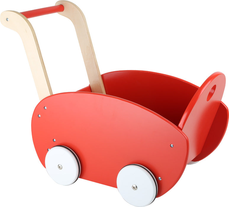 Carrozzina Rossa per Bambole - Small Foot - Art. 10025