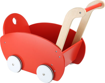 Carrozzina Rossa per Bambole - Small Foot - Art. 10025